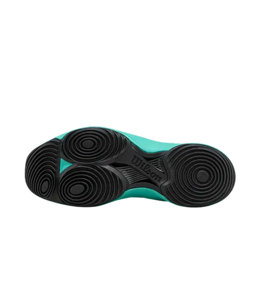 Кроссовки Wilson Hurakn Lite 2026 бело-бирюзовые для падел