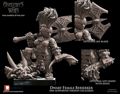 Dwarf Berserker Female