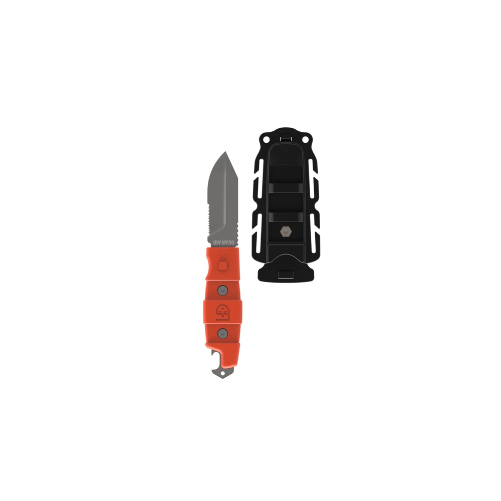 Нож Gear Aid Buri Utility Knife Drop Point Orange