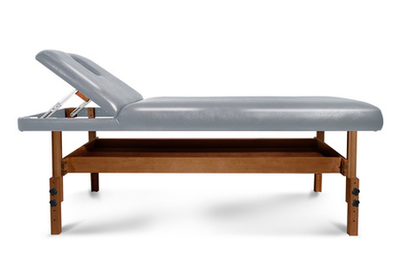 Массажный стол Relax Comfort серая кожа