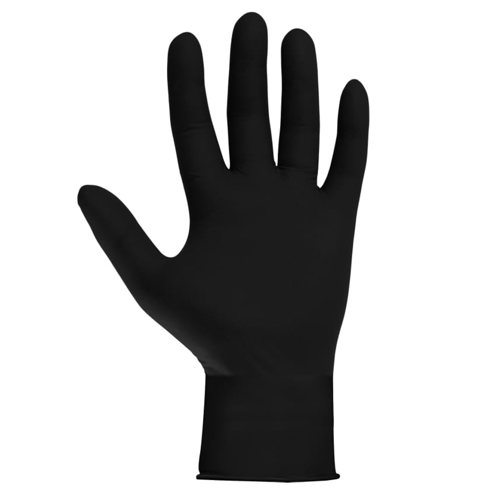 JETA SAFETY Перчатки нитриловые, толщина 0,15мм черные L, 1пара. (уп.100шт.)