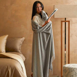 Плед 150х200 Biancoperla Windsor Perla