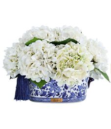 Букет гортензий Chinoiserie hydrangeas Ivory White, Cote Noire