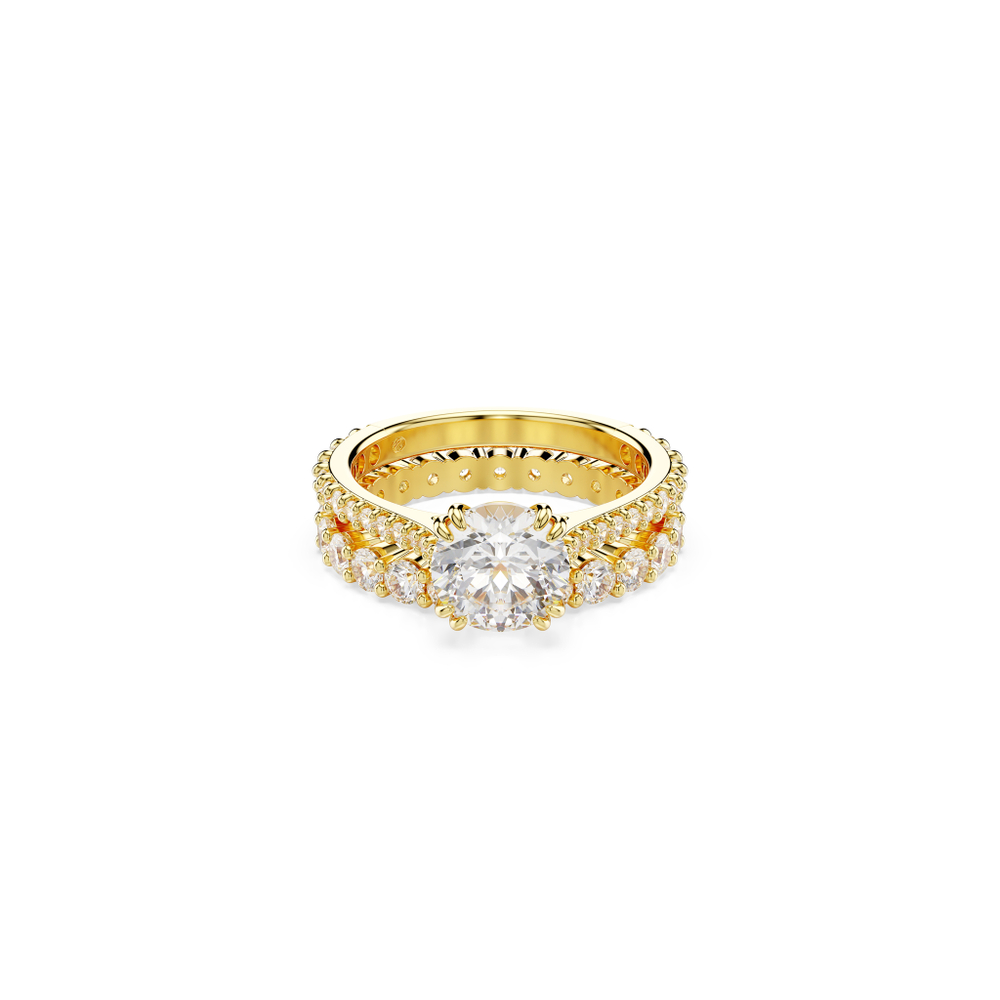 STILLA:RING DOUBLE WHI/GOS 58