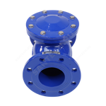 Клапан обратный чугун поворотный 3041 Ду 125 Ру10/16 Тмакс=150 оС фл диск чугун Benarmo