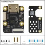 Адаптер x1300 для Raspberry pi 5, переходник CSI на HDMI