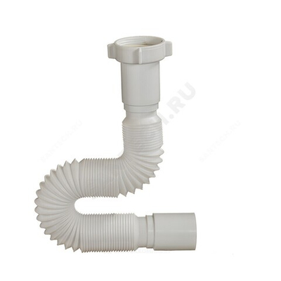 Гофра с гайкой 1 1/4"x40 L=360-850мм Орио АС-10121