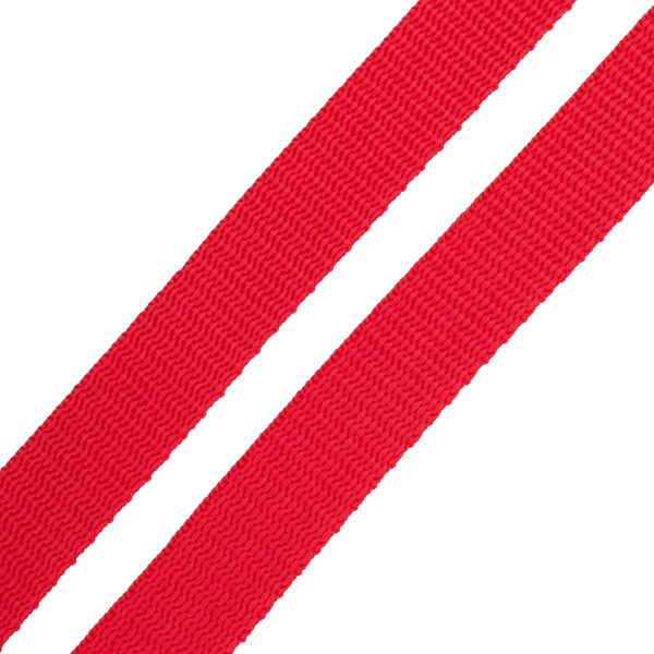 Стропа (ременная лента) 20 мм / 25 метров, [11-11.2 г/пог.м], рис.8619(8814), красный, С3617Г17