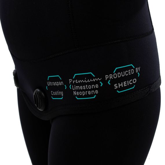 Гидрокостюм для фридайвинга женский Marlin Free Ultra Lady 5 мм черный