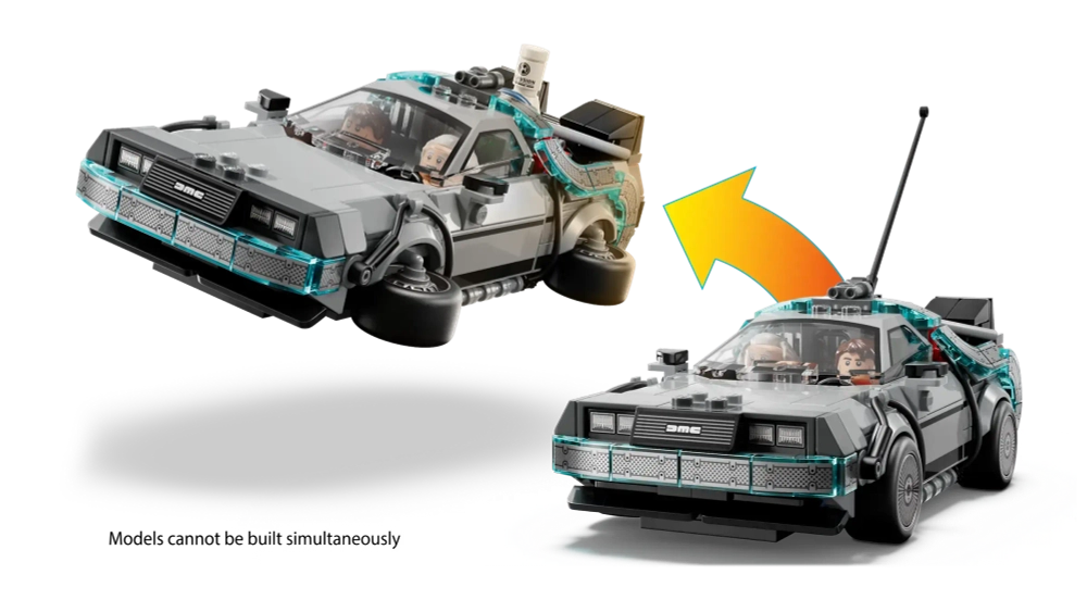 Конструктор LEGO Speed Champions 77256 Time Machine from Back to the Future