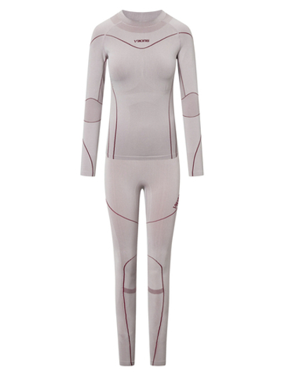 Комплект термобелья VIKING Gaja Turtle Neck Lady Set Grey (US:L)