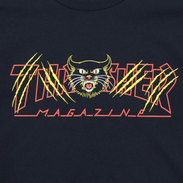 Футболка Thrasher Gato T-Shirt (black) артикул: - купить в магазине Дайс