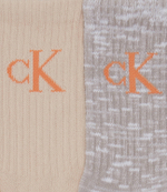Носки 2 пары CKJ WOMEN SOCK CALVIN KLEIN JEANS - бежевый(701224134)
