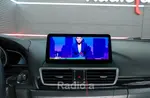 Магнитола для Mazda 3, Axela 2013-2019 - RDL экран 10.25" на Android 13, Быстрейшая, UIS7870, 4G SIM-слот