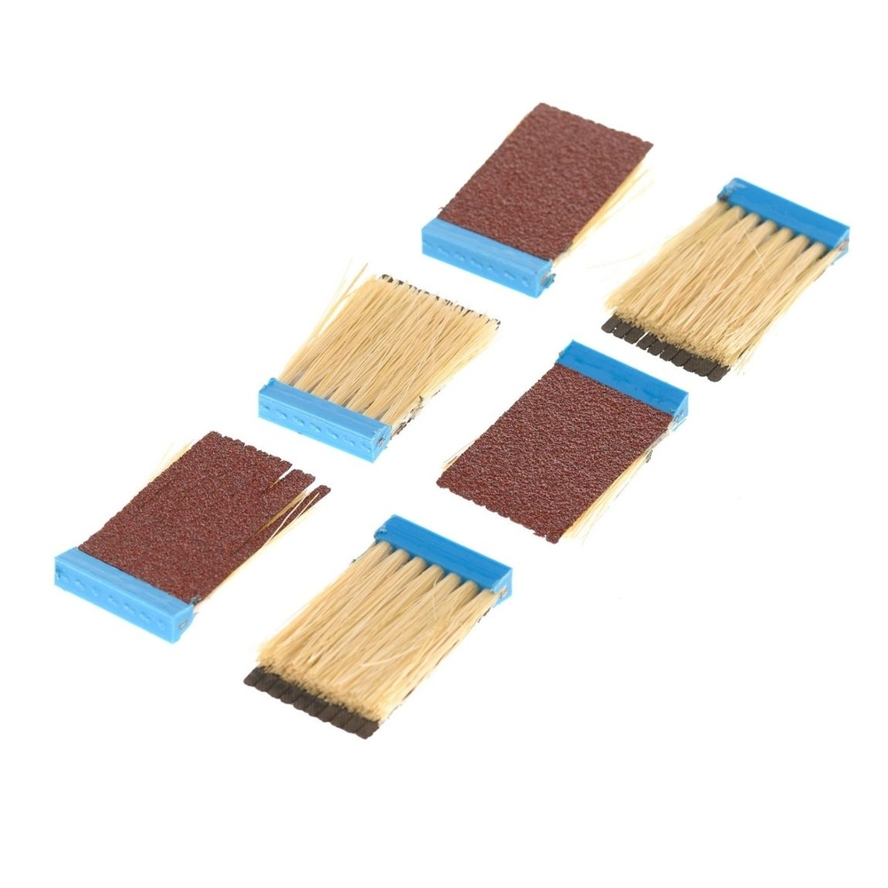 Новинка! Щетки шлифовальные 6 шт DE-TERO Flex MB2 30 х 40 / 45 х 3 мм 141 P 180 432752