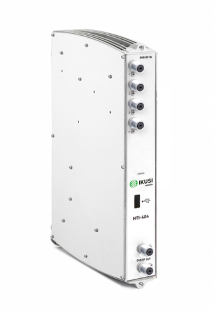 Трансмодулятор HTI-404 IKUSI 4x DVB-S2/T2/C to DVB-T/C