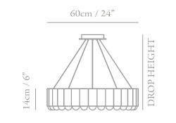 Люстра Lee Broom Carousel Pendant Light