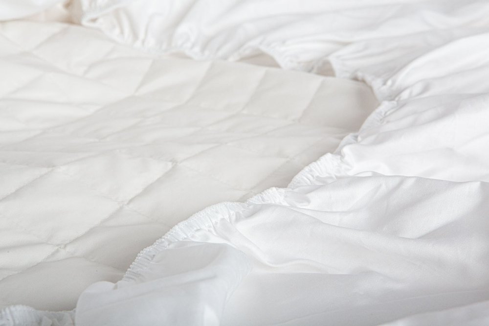 Наматрасник непромокаемый на резинке 90х200х40 German Grass Драйсо Белый (Mattress Cotton Drysoft)