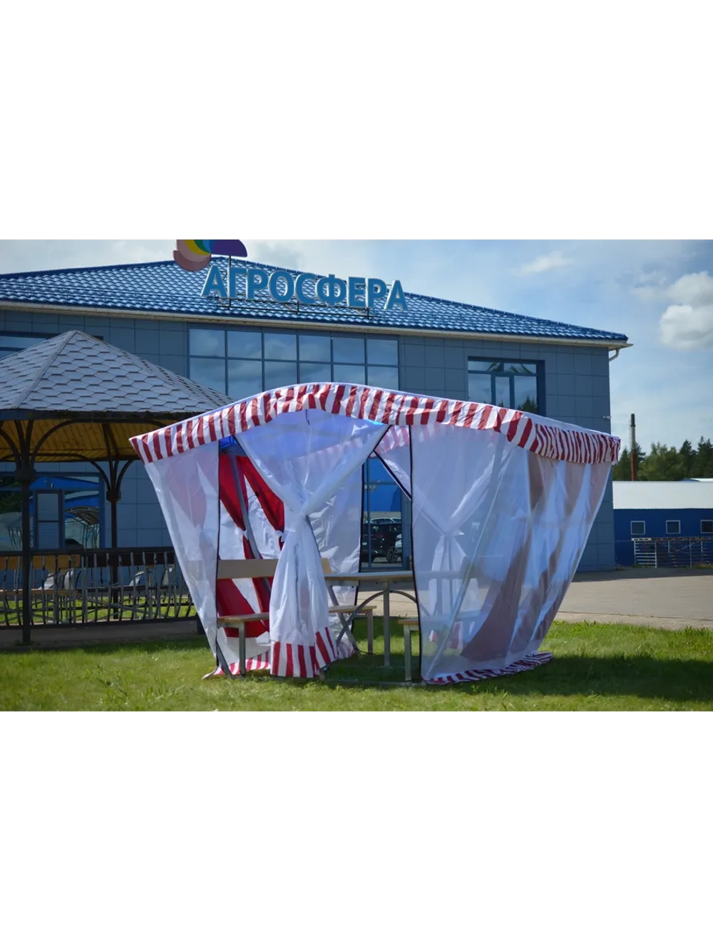 Москитная сетка для беседки Агросфера-Тюльпан