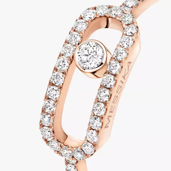 Кольцо Messika Move Uno pave ring large