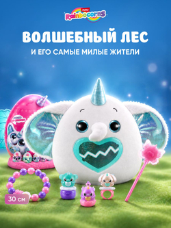Мягкая игрушка Rainbocorns Eggzania Fairy Mania, голубой