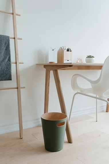 Корзина для мусора Woodrow зелёная