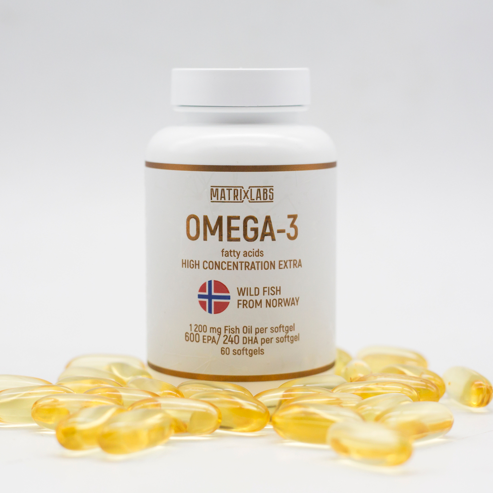 Matrix Labs Omega-3 1000 мг. 60%  (60 капс.) [M]