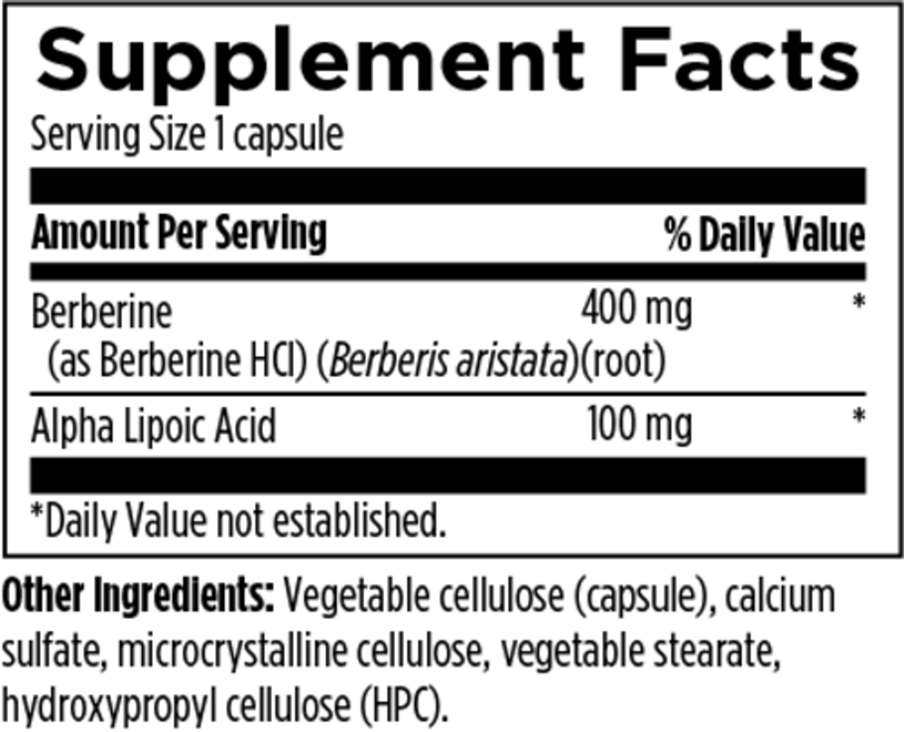 BERBERINE SYNERGY 60 капсул Designs for Health