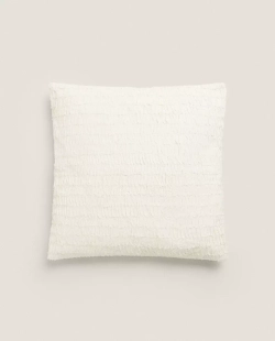 ZARA HOME РЕЛЬЕФНЫЙ ЧЕХОЛ ДЛЯ ДЕКОРАТИВНОЙ ПОДУШКИ