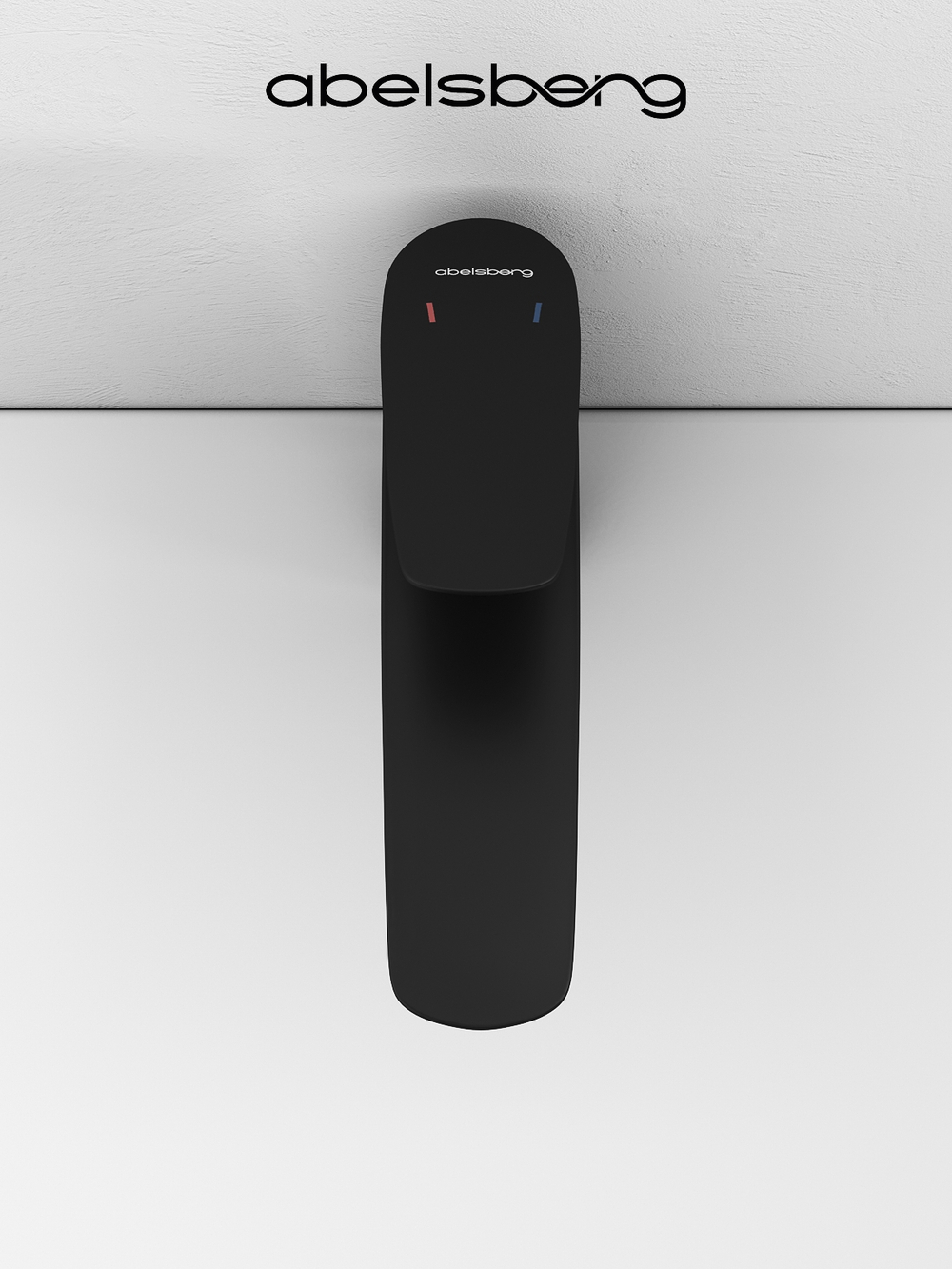 Смеситель для раковины Abelsberg Perfecta INF60101MB, вулканический черный