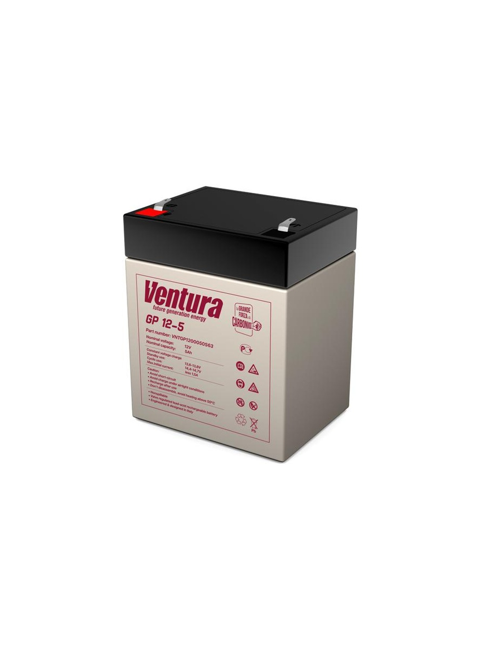 Аккумулятор 12В 5А.ч GP 12-5 Ventura