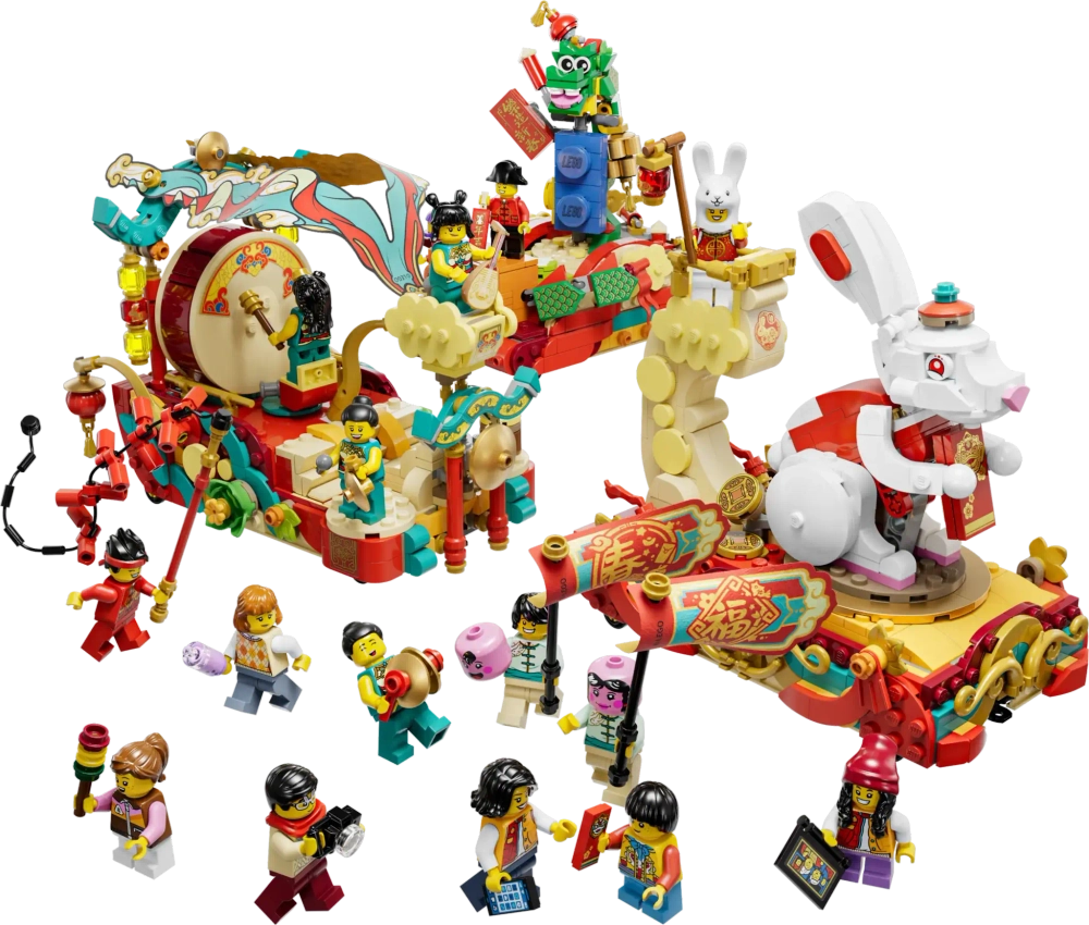Конструктор LEGO 80111 Новогодний парад по лунному календарю