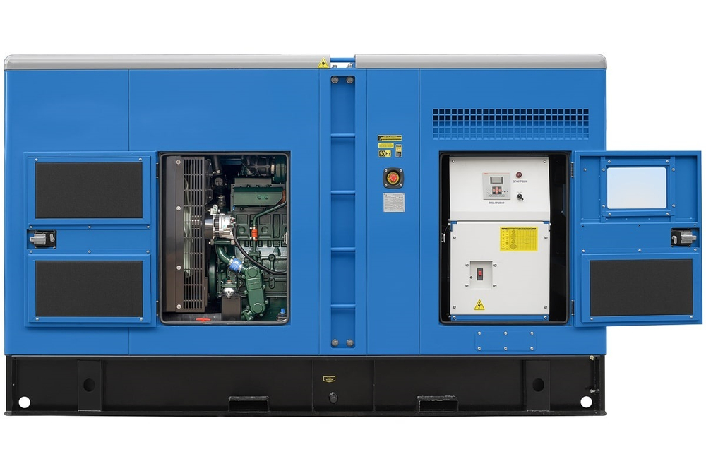 Дизельный генератор ТСС АД-120С-Т400-2РКМ17 Doosan в кожухе с автозапуском