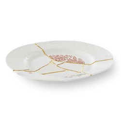 Тарелка Kintsugi