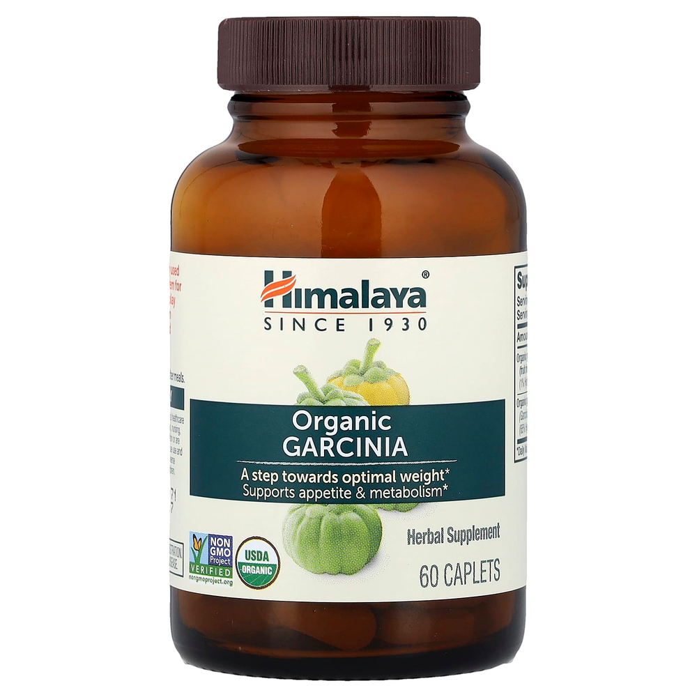 Himalaya, Органическая гарциния, 60 капсул