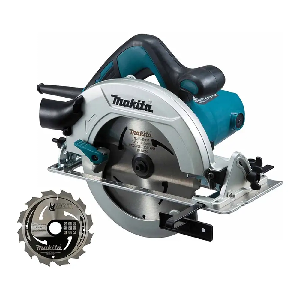 Дисковая пила по дереву + дополнительный диск Makita HS7601X1