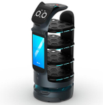 Сервисный робот-доставщик PuduRobotics BellaBot Pro (цвет: черный)