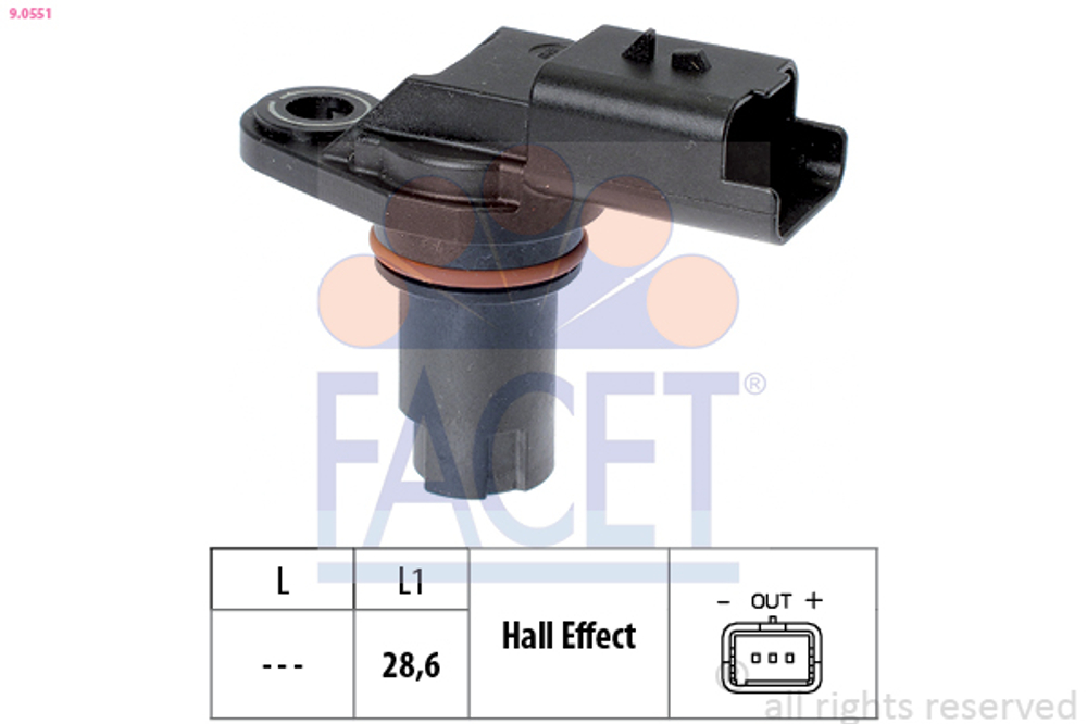 FAC - 9.0551 - Made in Italy - OE Equivalent