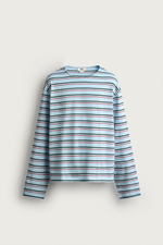 ЖАККАРДОВАЯ ФУТБОЛКА В ПОЛОСКУ — ZARA · 4087/305