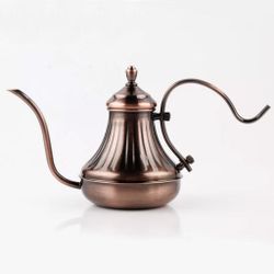 Кофейник чайник 650 мл Бариста d 11,6/5,8 см h15,7 см Antique цвет антик нерж. P.L. Barbossa