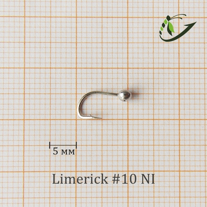 Крючок с напайкой Limerick (50 шт/уп)