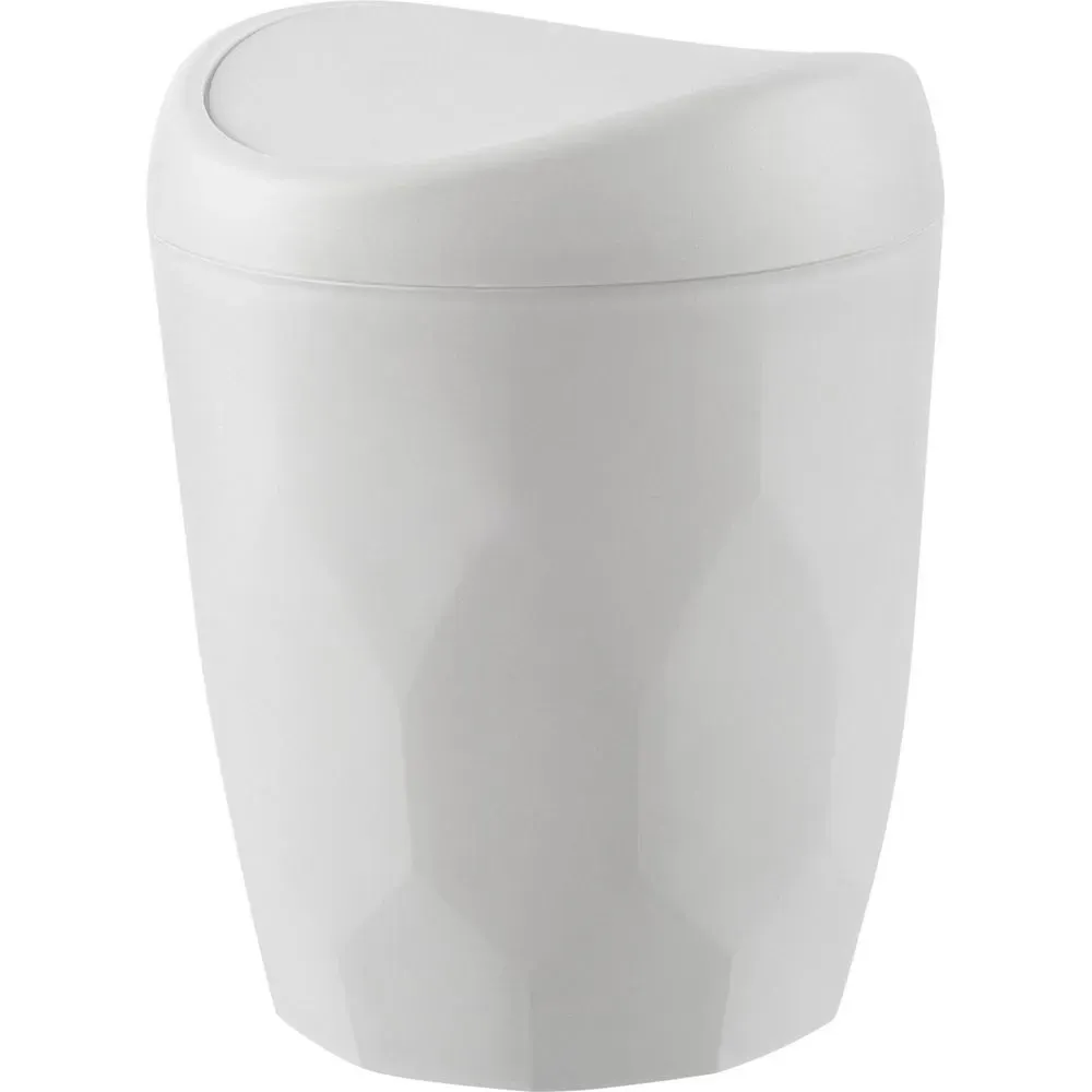 Контейнер для мусора Keeplex Ритм 1л белое облако