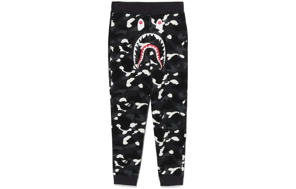 A Bathing Ape City Camo Shark Sweatpants