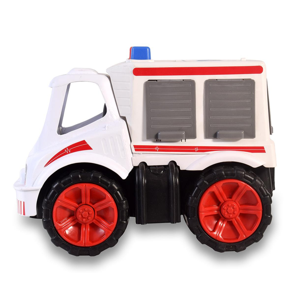 Пластмассовая игрушечная машина Toy Bibib "Скорая помощь" (29*19*23 см), сетка