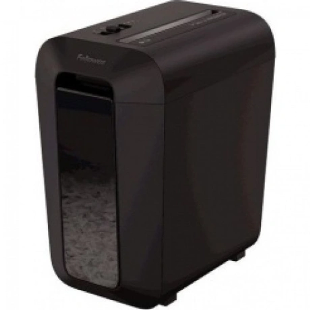 Шредер Fellowes PowerShred LX65 FS-44007(01), черный {DIN P-4, 4х37мм, 8 лст., 17 лтр., уничт.: скрепки,скобы,карты}