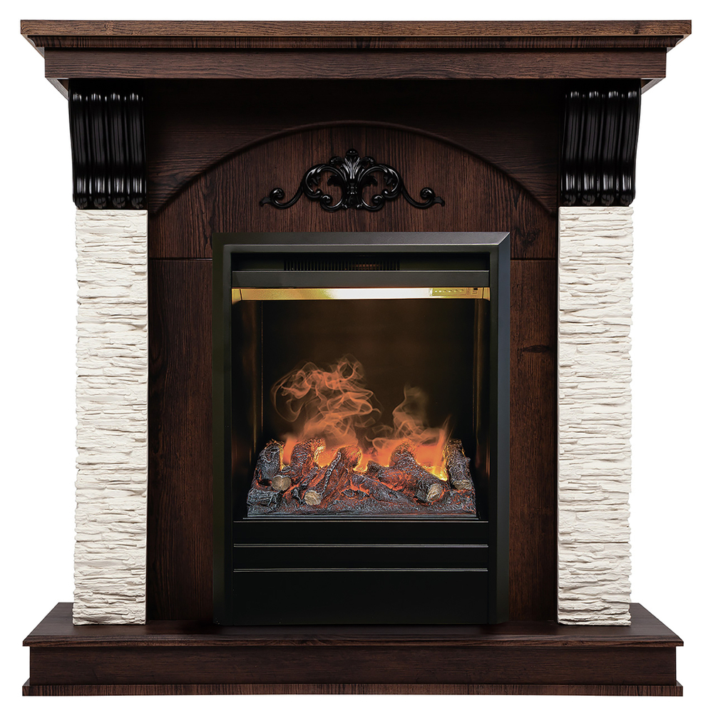 Каминокомплект Real Flame Corfino NT с очагом 3D Olympic