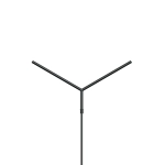 Кронштейн OXOR-SY2-3000x76-L1300 BLACK (Arlight, Сталь)