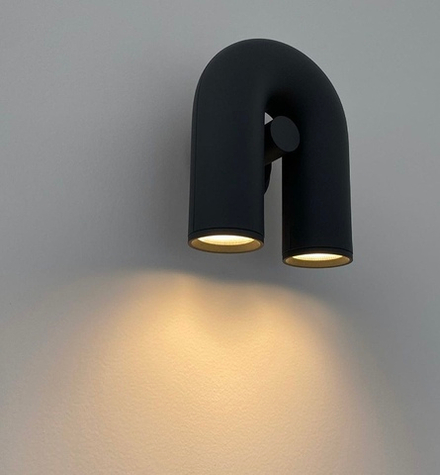 Wall design lamp Cirkus by AGO Lighting (Black)