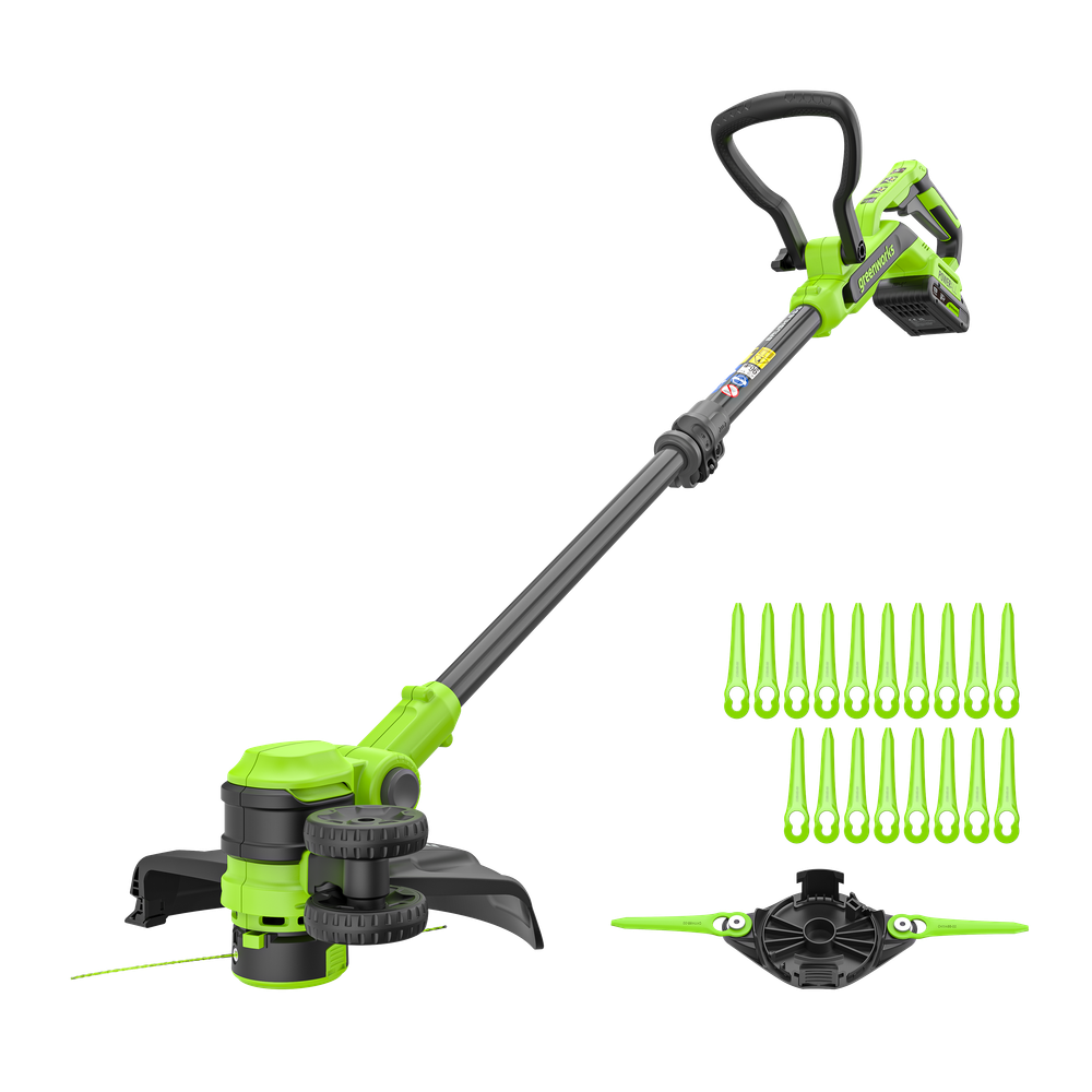 Триммер аккумуляторный Greenworks ST3002, 24V, 30 см, без АКБ и ЗУ (ST3002A3)