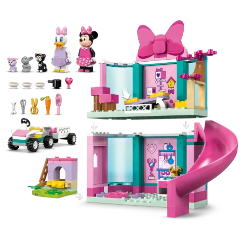 Конструктор LEGO Disney 43274 Отель для домашних животных Минни